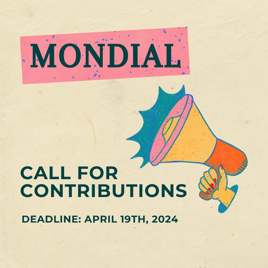 Mondial Spring 2024: Call for Submissions Now Open!