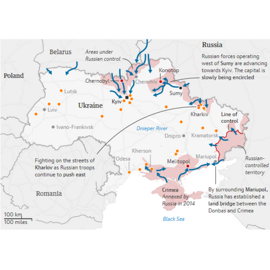 Take Action for February 2022: The situation in Ukraine